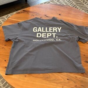 🏆 Used dry cleaned! Gallery Dept Charcoal Tee 2xl